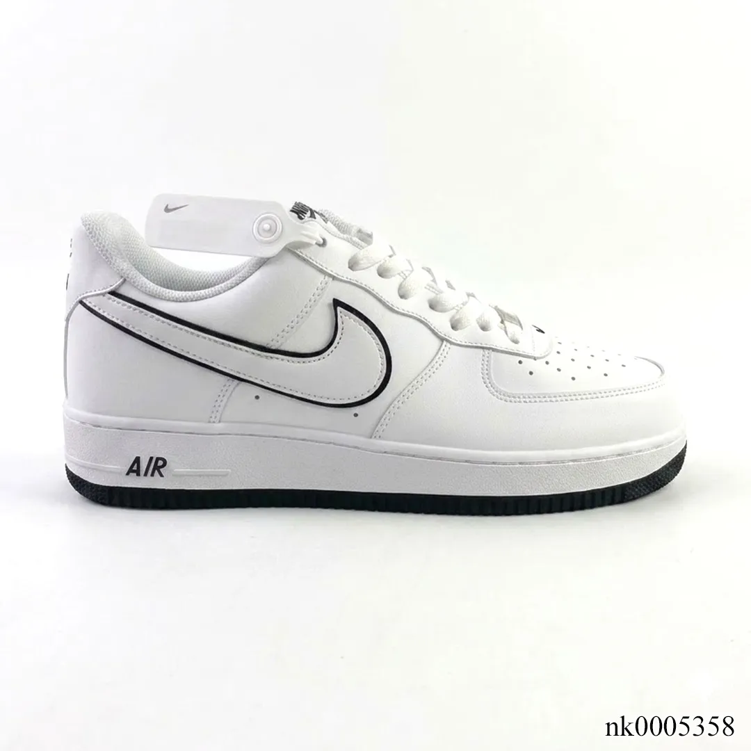 AF 1 '07 Low "White Black Outline Swoosh" Shoes Sneakers - nk0005358