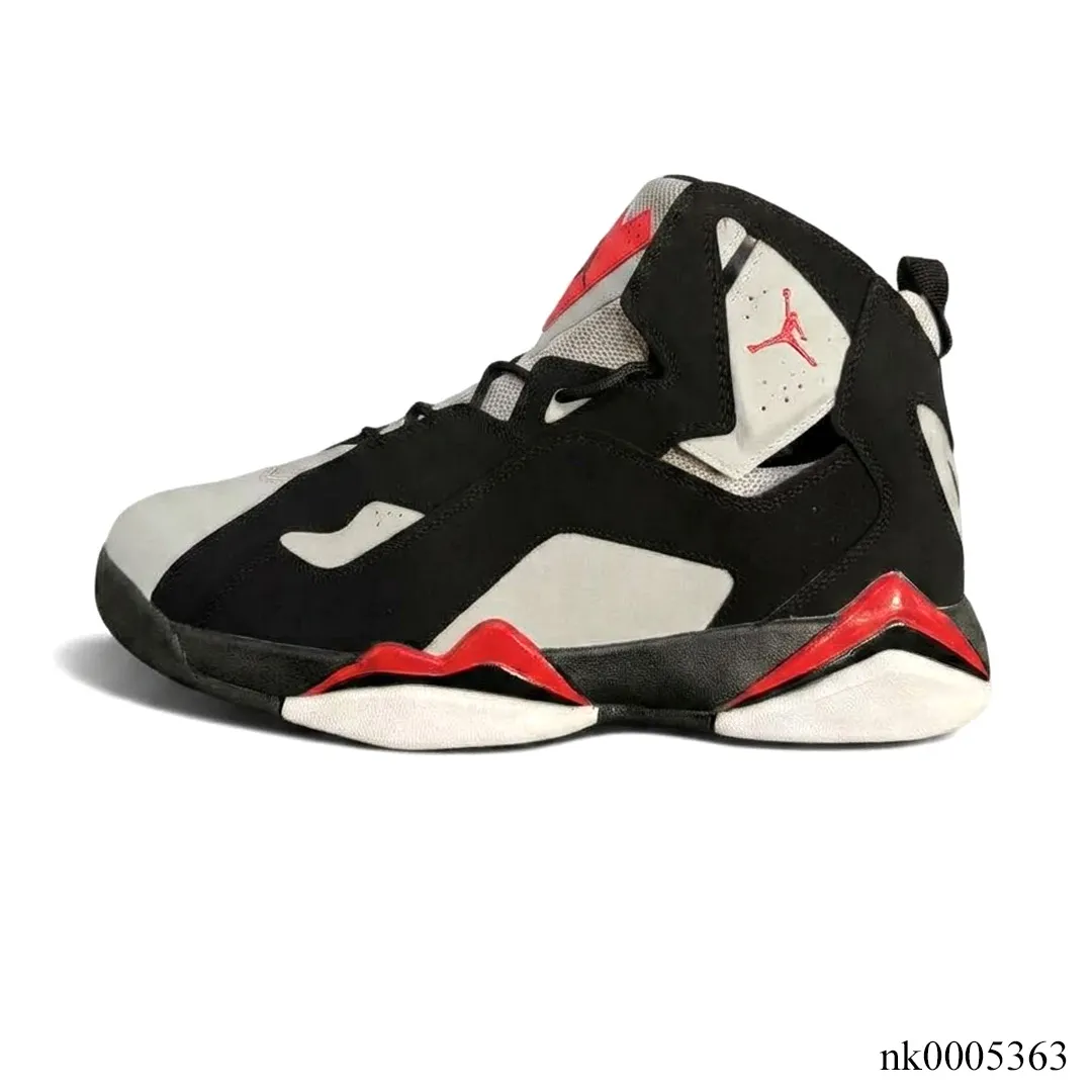 AJ True Flight 'Black Red Grey' Shoes Sneakers - nk0005363 - Image 2