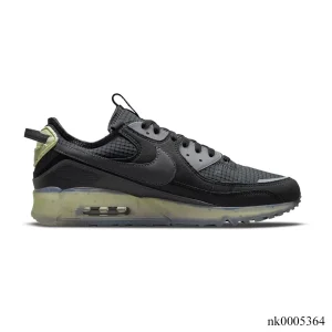 AM Terrascape 90 Black and Lime Ice Shoes Sneakers - nk0005364