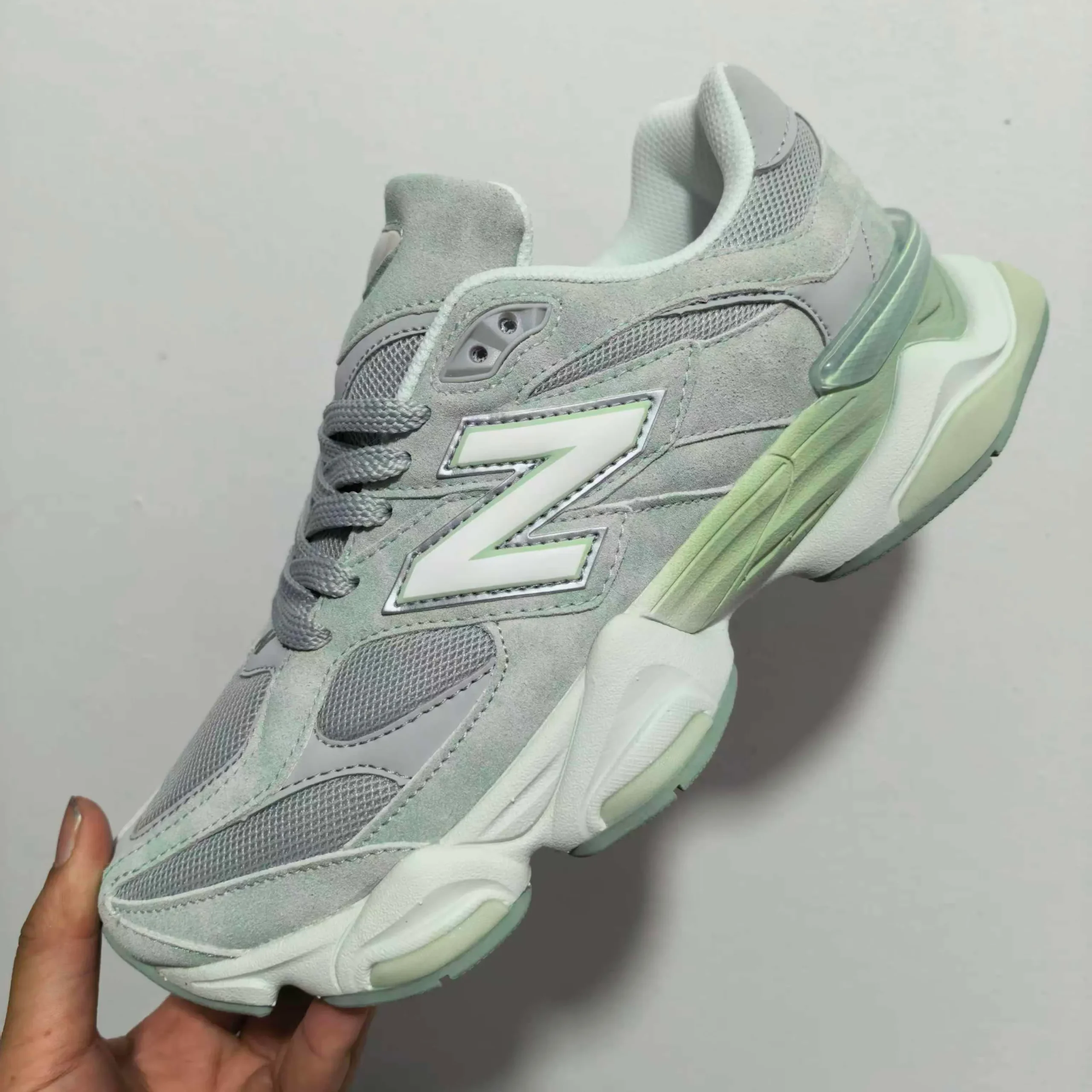 NB 9060 "Mosaic Green / Sea Salt" Shoes Sneakers - nk0005369 - Image 3