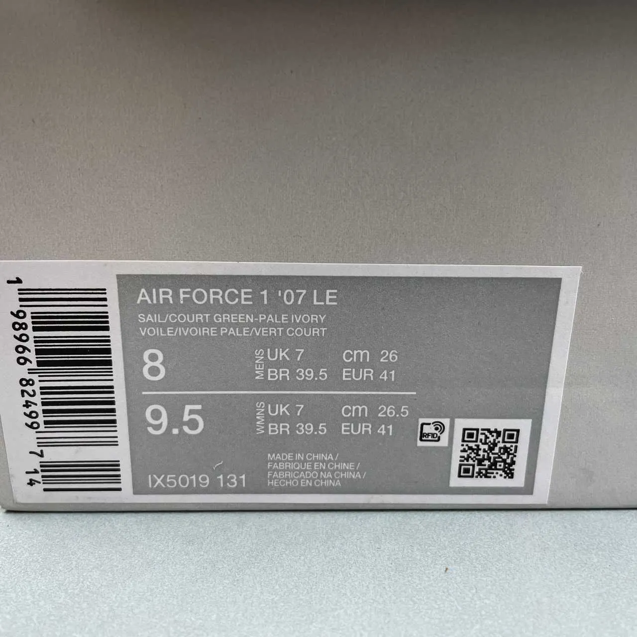 AF 1 Low 07 "White Pine Green" Shoes Sneakers - nk0005389 - Image 19