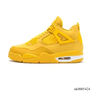 Alternative view of Nigel Sylvester x AJ 4 ‘Yellow Bricks’ Shoes Sneakers - nk0005424