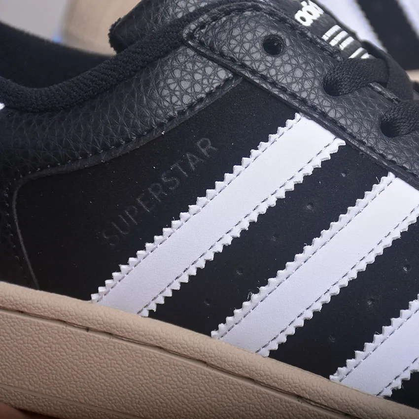 AD Superstar II Core Black / Core White / Khaki Three Shoes Sneakers - nk0005444 - Image 10