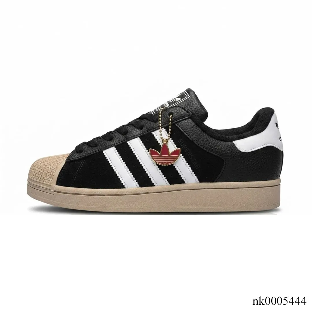 AD Superstar II Core Black / Core White / Khaki Three Shoes Sneakers - nk0005444 - Image 2