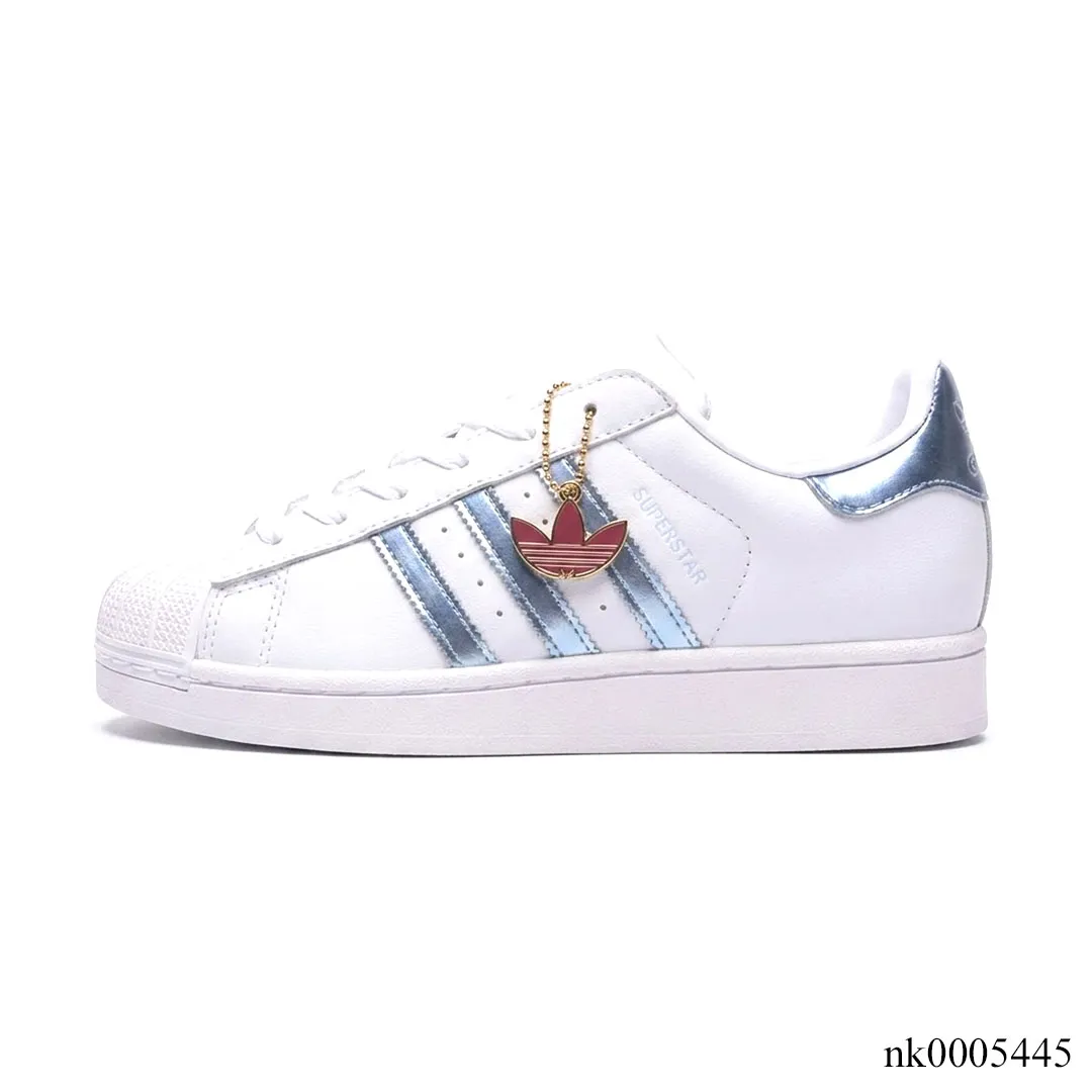 AD Superstar White Silver Metallic Shoes Sneakers - nk0005445 - Image 2