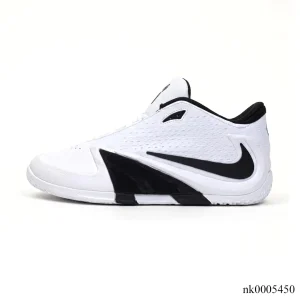 Alternative view of NK Ja 4 "Black Swoosh White" Shoes Sneakers - nk0005450