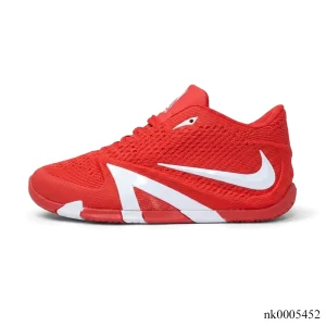 Alternative view of NK Ja 4 "White Swoosh Red" Shoes Sneakers - nk0005452