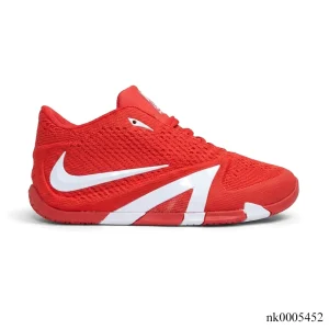 NK Ja 4 "White Swoosh Red" Shoes Sneakers - nk0005452