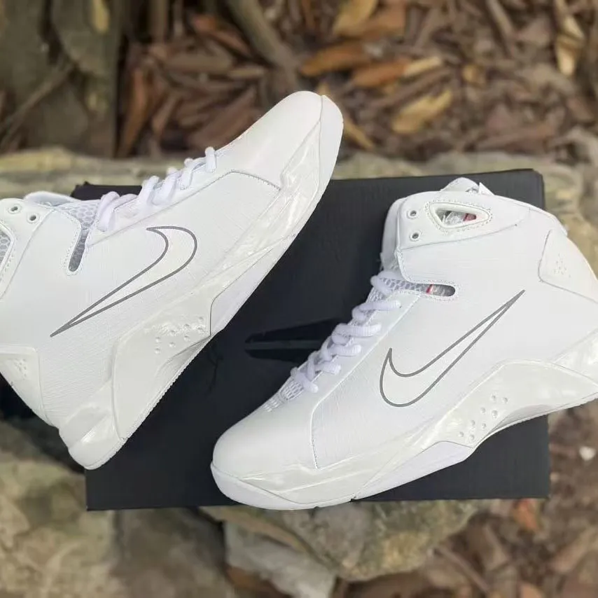 NK Hyperdunk '08 'Triple White' Shoes Sneakers - nk0005459 - Image 5