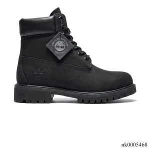TBL 6 Inch Classic Waterproof Boot Wide ‘Black Nubuck’ Shoes Sneakers - nk0005468