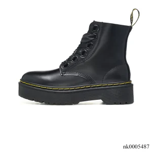 Alternative view of Dr. Martens Molly Leather Platform Boots Shoes Sneakers - nk0005487