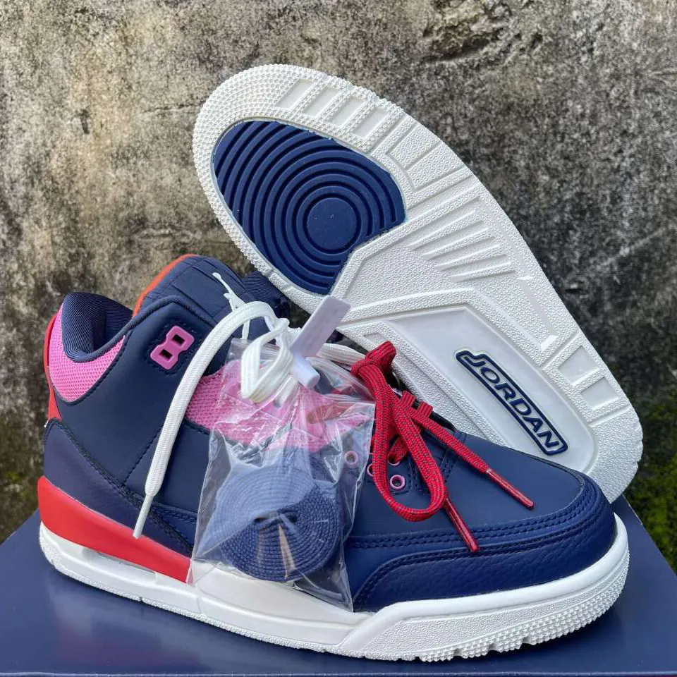 AJ 3 Retro 'Sport Renaissance' Shoes Sneakers – nk0005489 - Image 3
