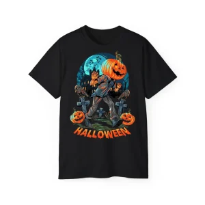 Halloween Pumpkin T-Shirt – POD0012