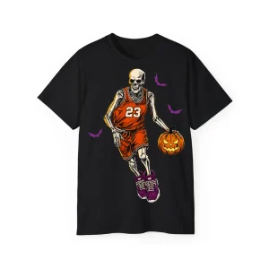 Halloween Basketball T-Shirt – POD0017