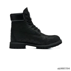 [PREMIUM] SUP x TBL 6-Inch Premium Waterproof Boot 'Embossed Diamond Plate - Black' Shoes Sneakers - nk0005504