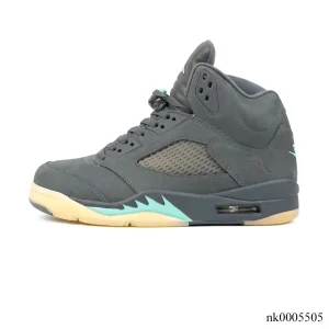 Alternative view of [PREMIUM] AJ 5 Retro SoleFly Black Aurora Green Shoes Sneakers - nk0005505