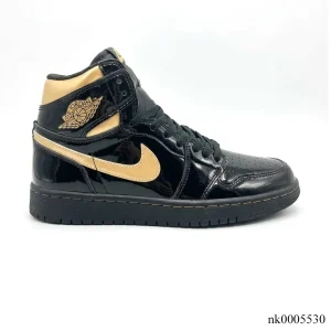 AJ 1 Retro High OG "Black Metallic Gold" Shoes Sneakers – nk0005530
