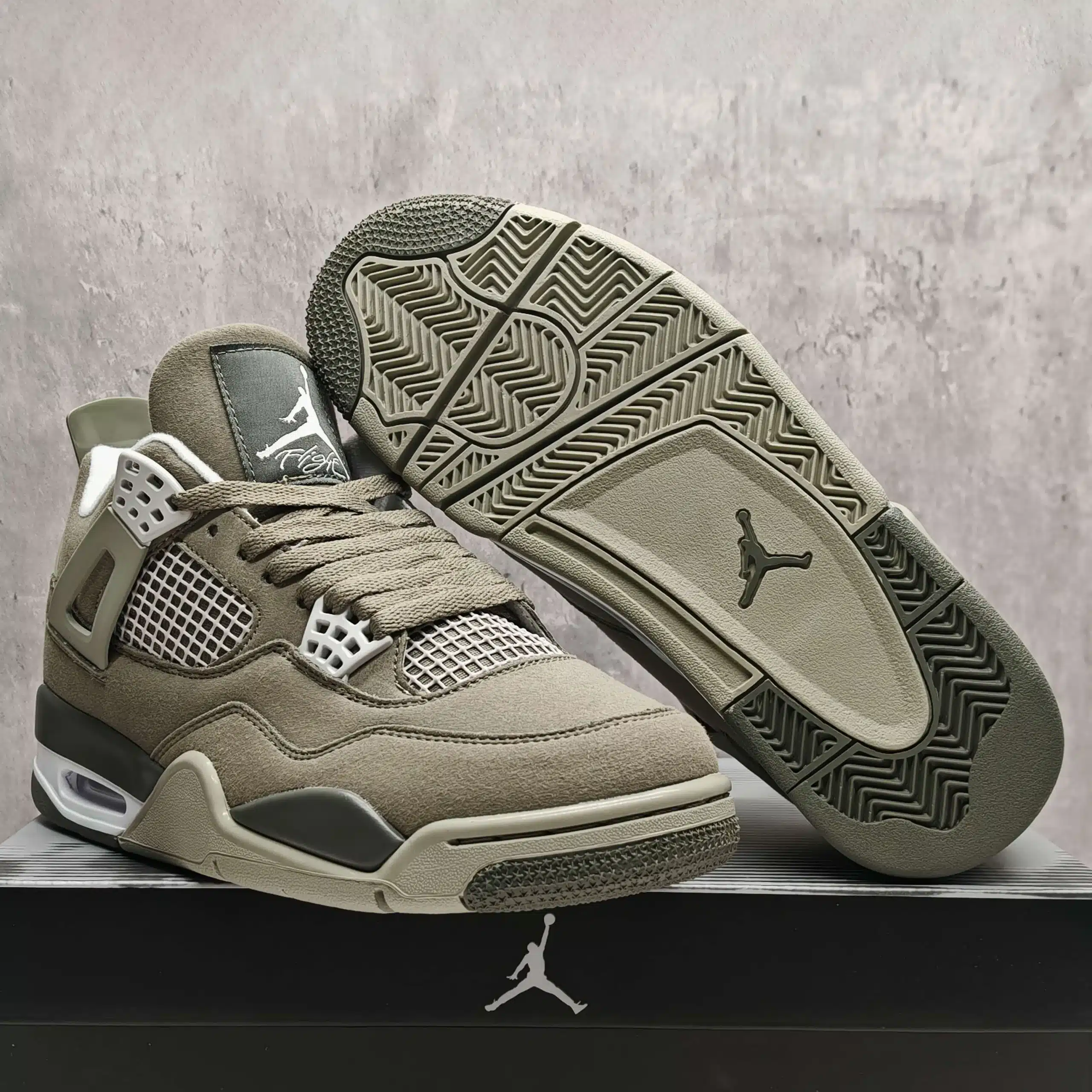 AJ 4 Retro Light Army (2026) Shoes Sneakers - nk0005531 - Image 4