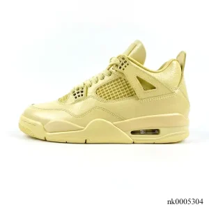 Alternative view of [PREMIUM] J Balvin x AJ 4 Lemonade Shoes Sneakers - nk0005304